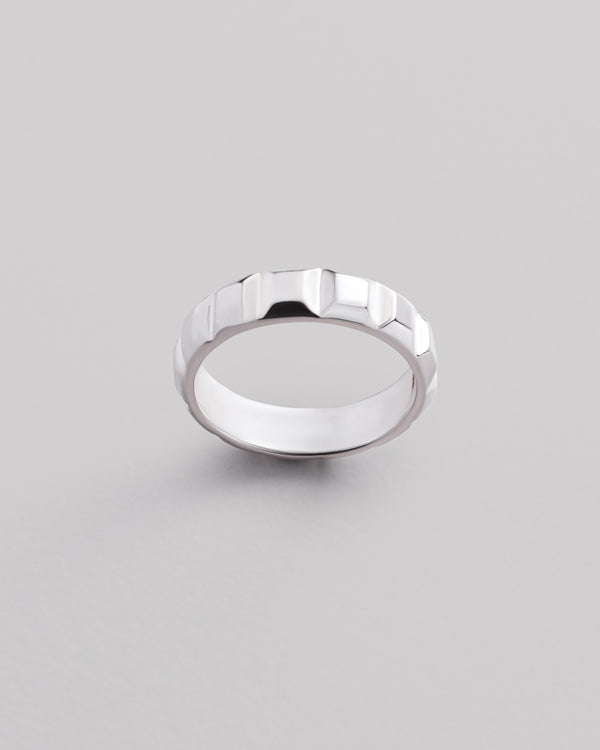 Bague en argent STEP