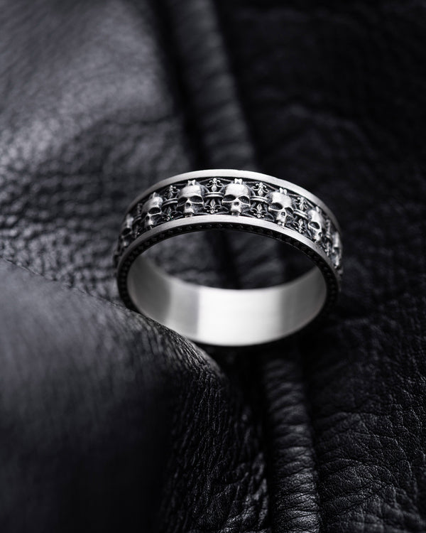 Anello in argento MEMENTO MORI