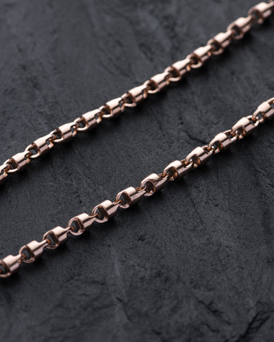 14k rose gold chain EROS