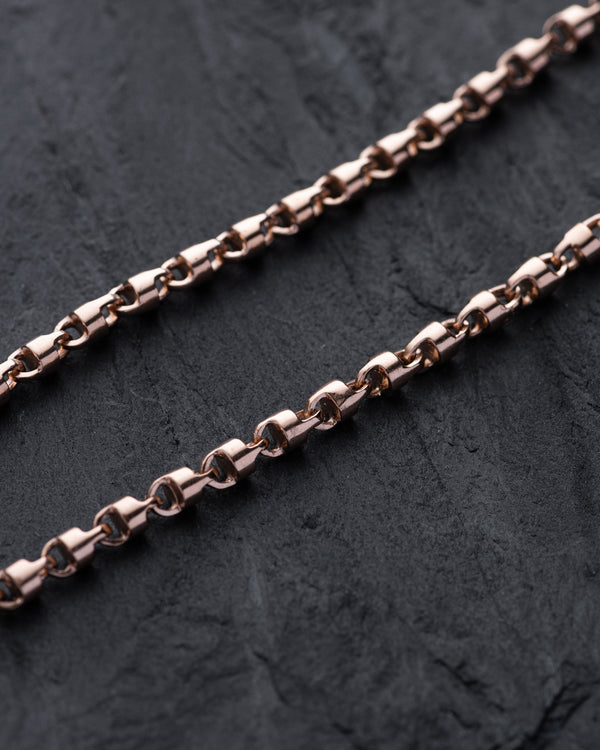 Chaîne en or rose 14 carats EROS