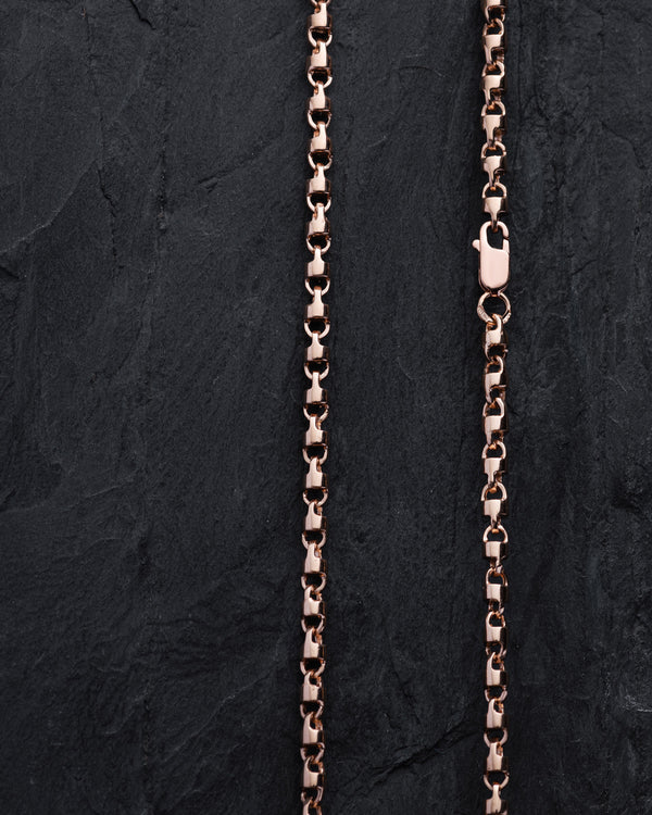 Chaîne en or rose 14 carats EROS