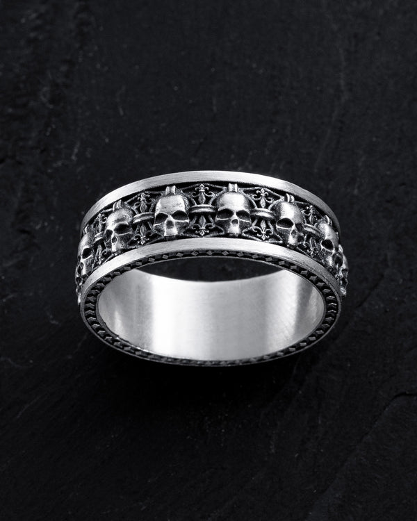 Anello in argento MEMENTO MORI