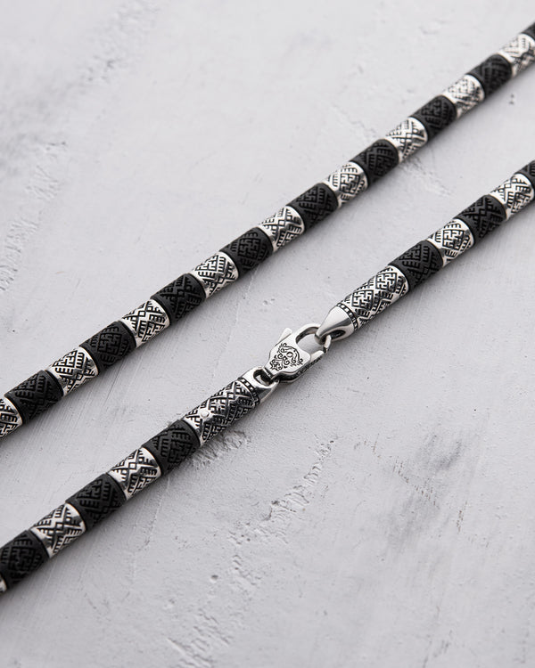 Catena in argento SVAROG (ebano)