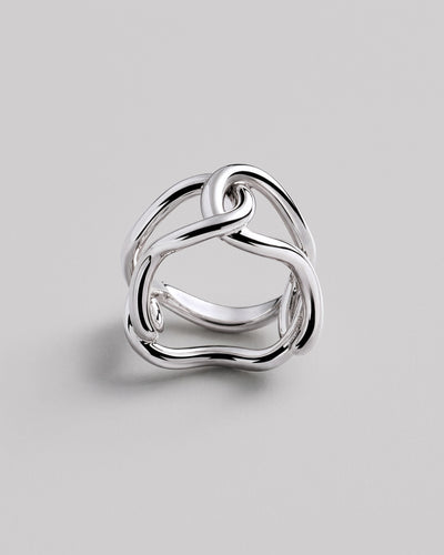 Bague en argent SILHOUETTE