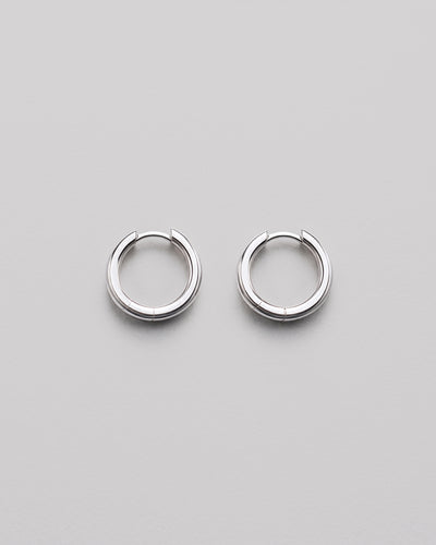 Orecchini in argento THE HOOP S
