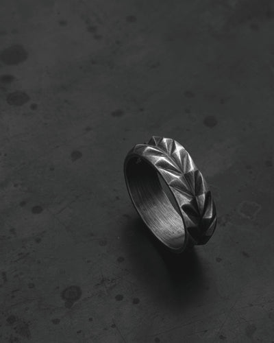 Anello in argento SPIGA DI GRANO