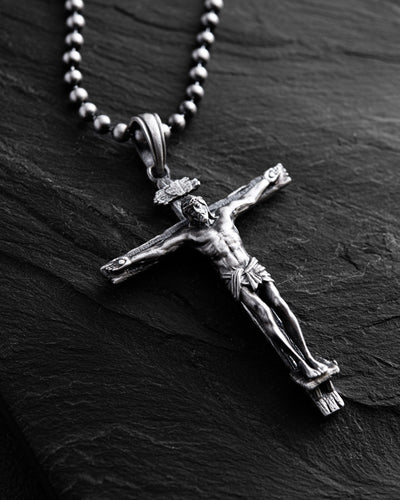Silberkreuz KREUZIGUNG JESU CHRISTI