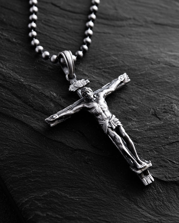 Silberkreuz KREUZIGUNG JESU CHRISTI