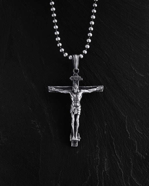 Silberkreuz KREUZIGUNG JESU CHRISTI