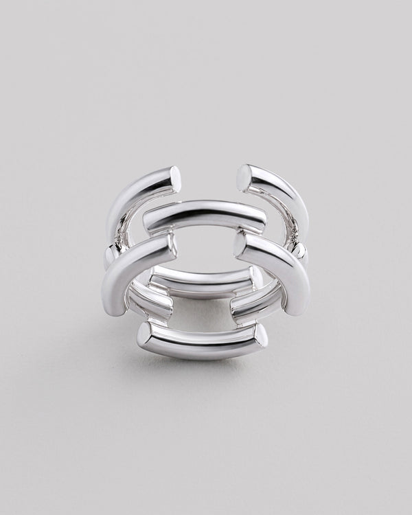 Bague en argent DYNAMIQUE