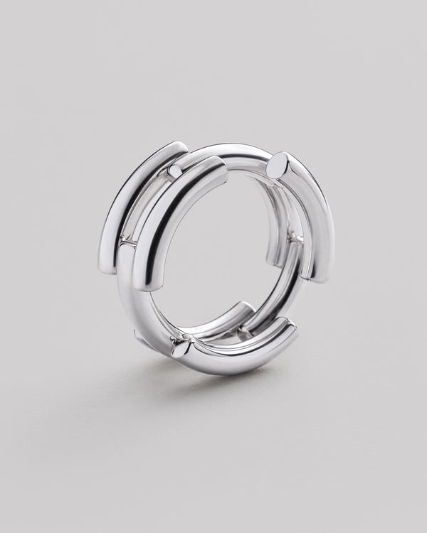 Bague en argent DYNAMIQUE