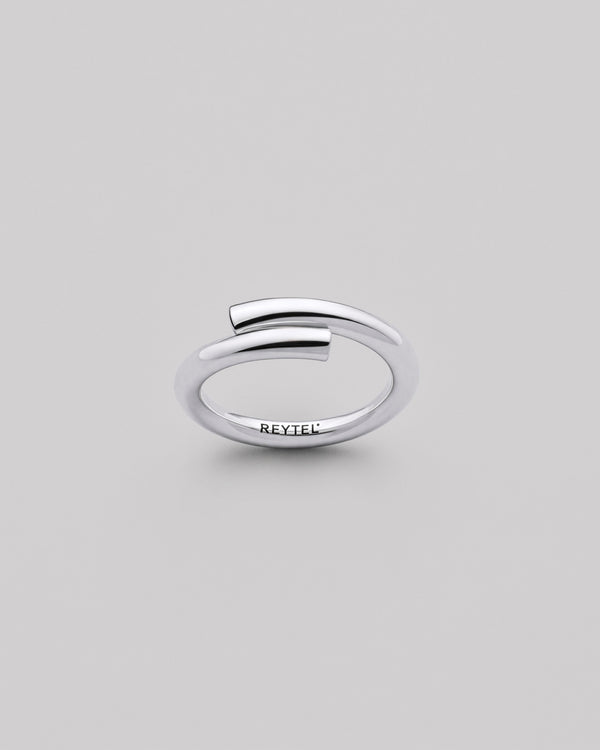 Bague en argent LIGNE