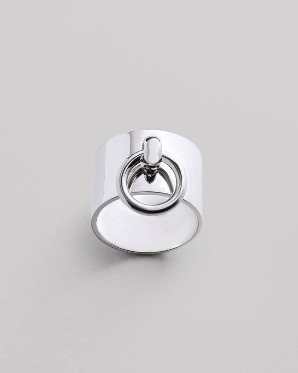 Bague en argent BDSM