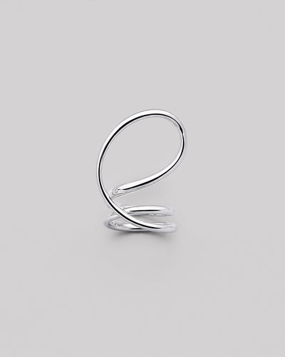 Silver ring VĒTRA