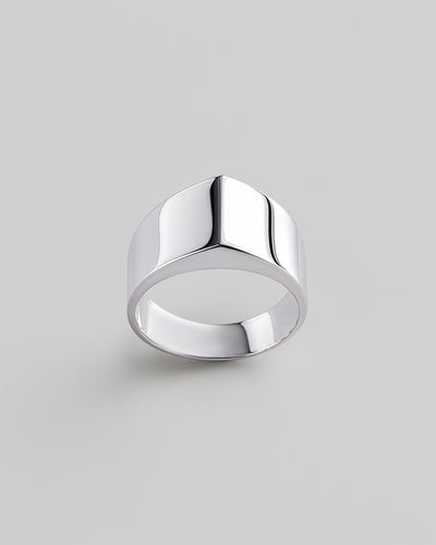 Silver ring VALORA