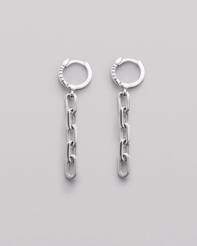 Orecchini in argento CATENA