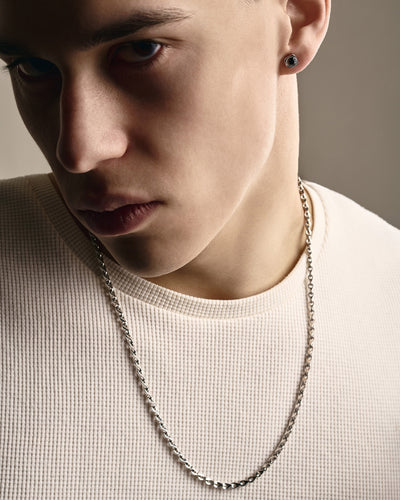 14k white gold chain DIONYSUS