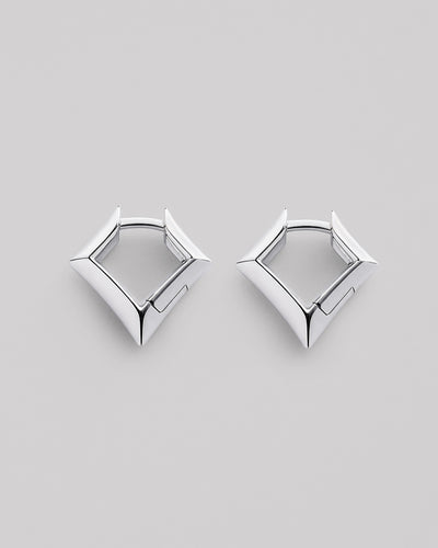 Silver earrings ÉCLAT