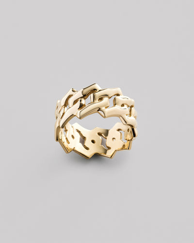 Ring LIAISON (14k yellow gold)