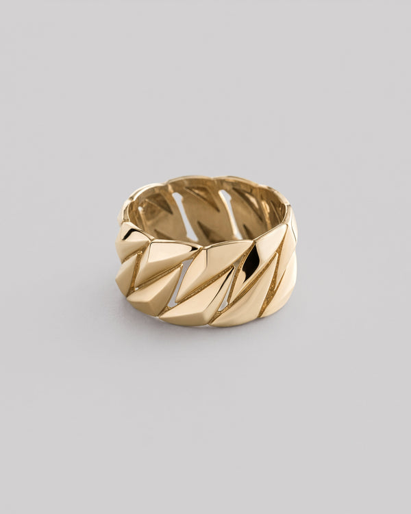 Ring LUMINA (14k yellow gold)