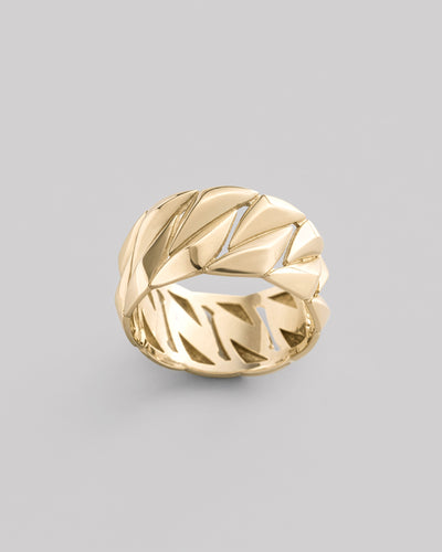 Ring LUMINA (14k yellow gold)