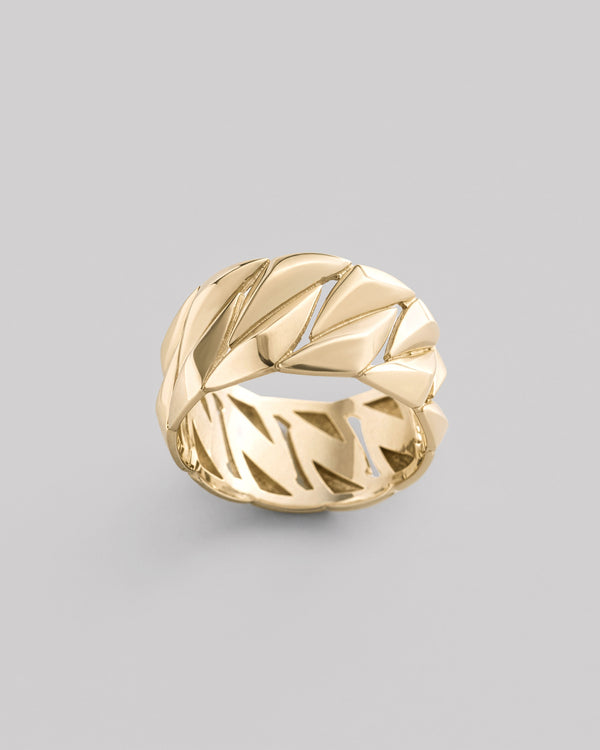 Ring LUMINA (14k yellow gold)