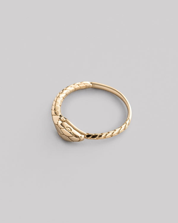 Ring OUROBOROS (14k yellow gold)