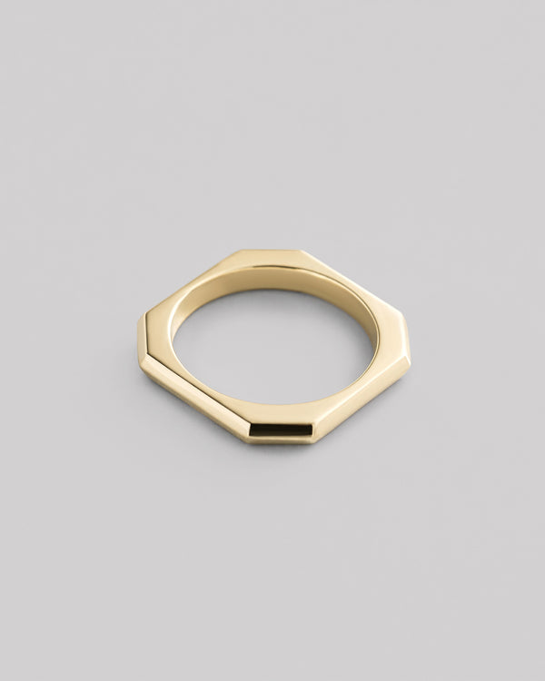 Ring CADRE (14k yellow gold)