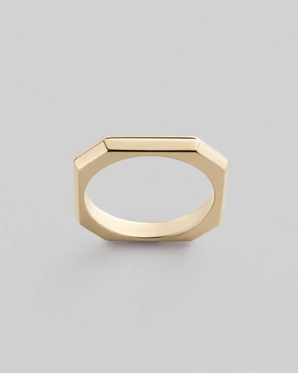 Ring CADRE (14k yellow gold)