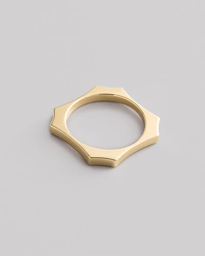 Ring RESOLVE (14k yellow gold)
