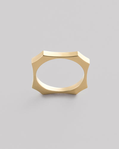 Ring RESOLVE (14k yellow gold)