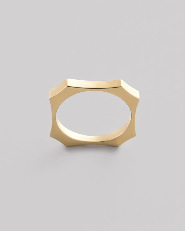 Ring RESOLVE (14k yellow gold)