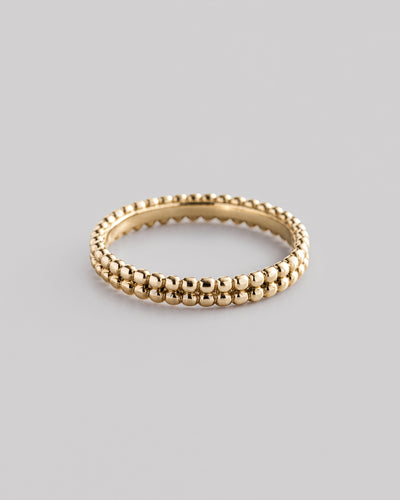 Ring BEADS (14k yellow gold)