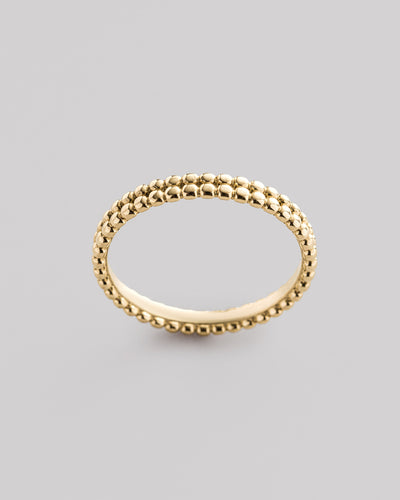 Ring BEADS (14k yellow gold)