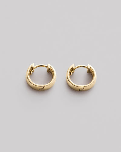 14k yellow gold earrings THE CLASSIC S