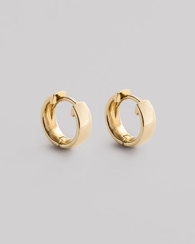 14k yellow gold earrings THE CLASSIC S