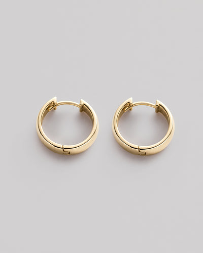 14k yellow gold earrings THE CLASSIC M