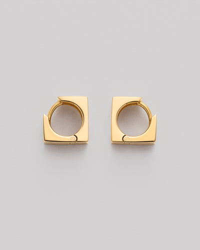 Earrings AUSTERE (14k yellow gold)