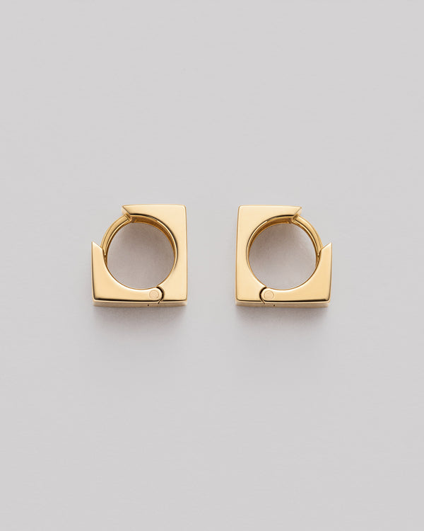 Ohrringe AUSTERE (14k Gelbgold)