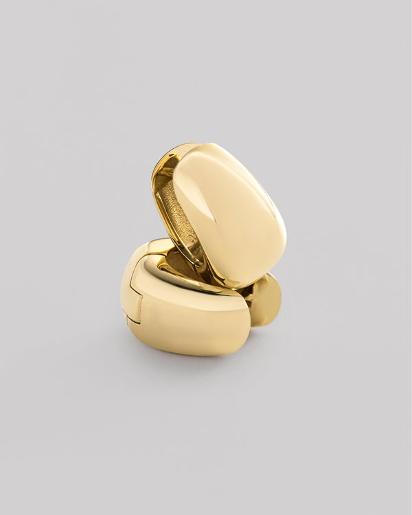 Earrings GOUTTE (14k yellow gold)