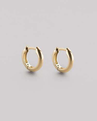 14k yellow gold earrings MINIMA