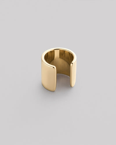Single earring - cuff GLOSS (14k yellow gold)