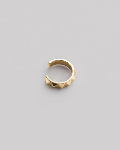 Single earring - cuff VETTA (14k yellow gold)