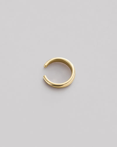 Single earring - cuff CALME (14k yellow gold)