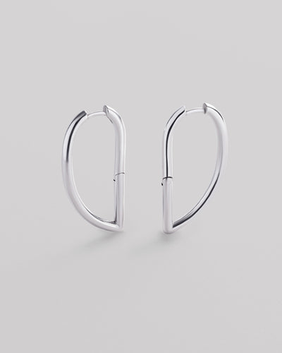 Silver earrings DEMI