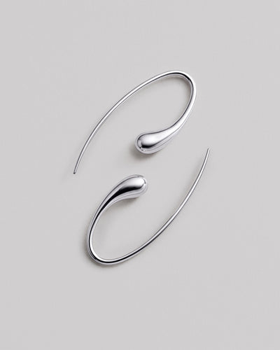 Silver earrings DROP