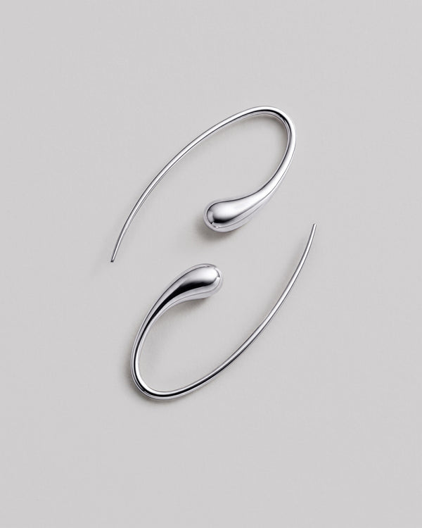 Boucles d'oreilles en argent GOUTTE