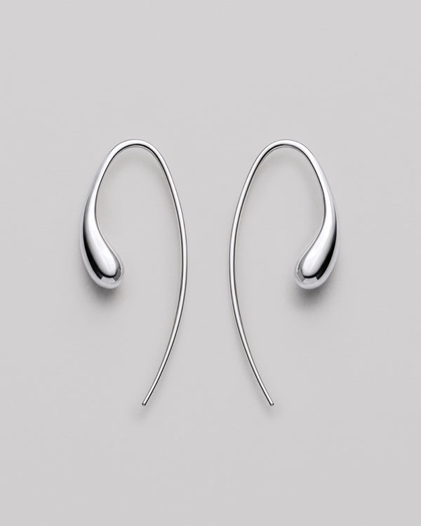 Boucles d'oreilles en argent GOUTTE