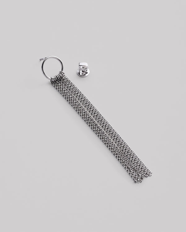 Silver earrings BELLE