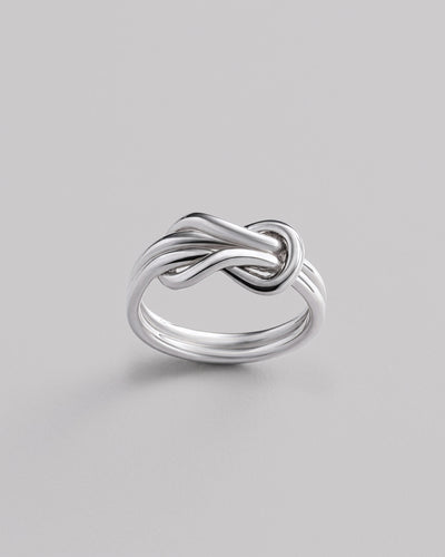 Anello in argento INFINITO